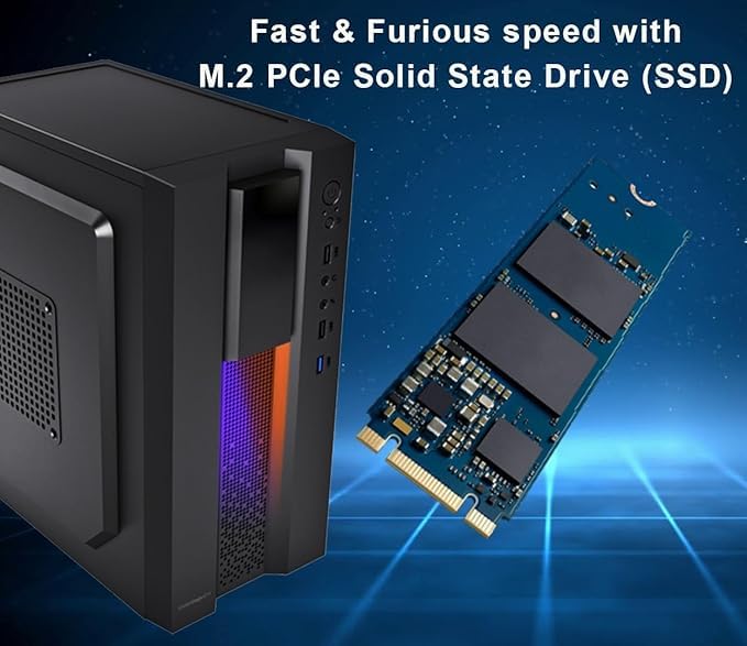 Computer Desktop PC (Core i7-4th (4790) | 16GB RAM | 128GB SSD M.2 |